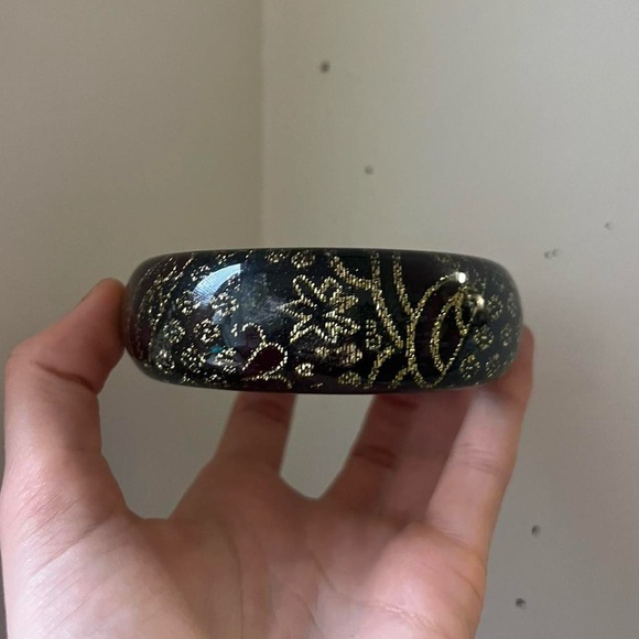 Funky Patterned Bangle - Picture 2 of 6